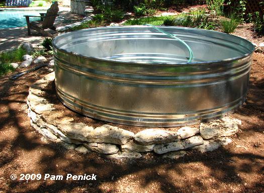 How To Make A Container Pond In A Stock Tank Digging