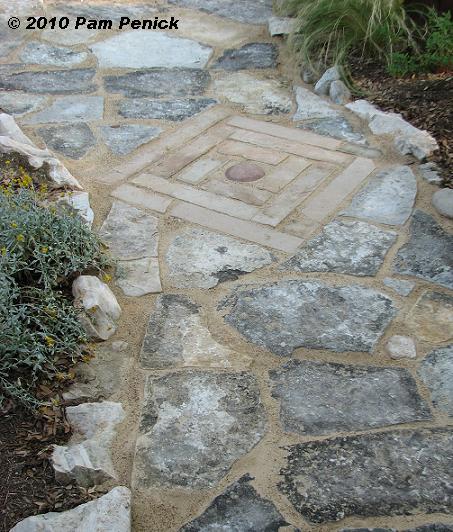 Laying a stone path