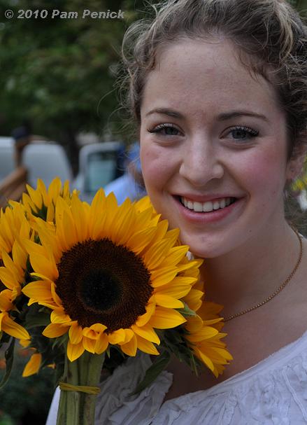 Remembering a sunny flower market