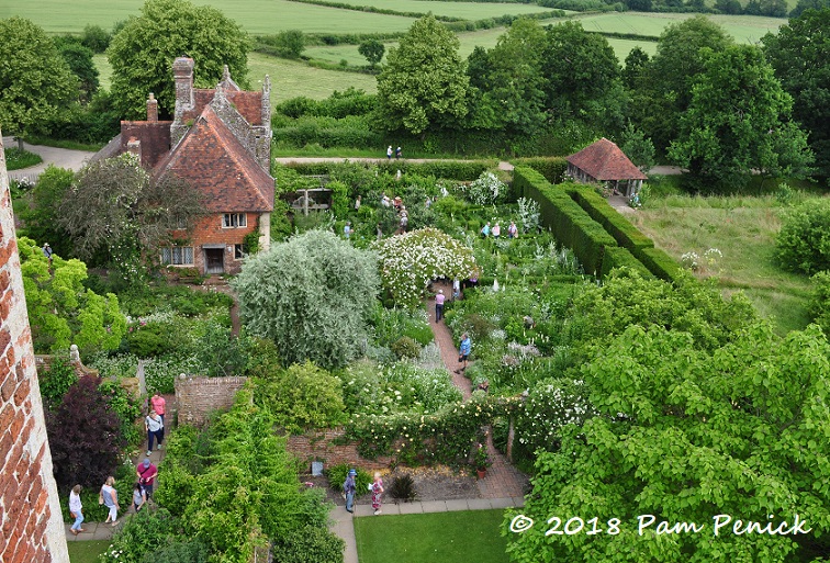 Sissinghurst Castle Garden, part 1: Walls and roses in the English countryside