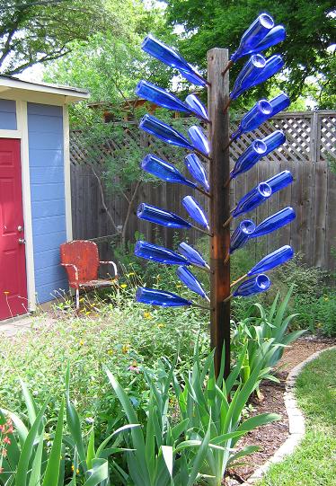Better bottle tree: Now I've really got the blues