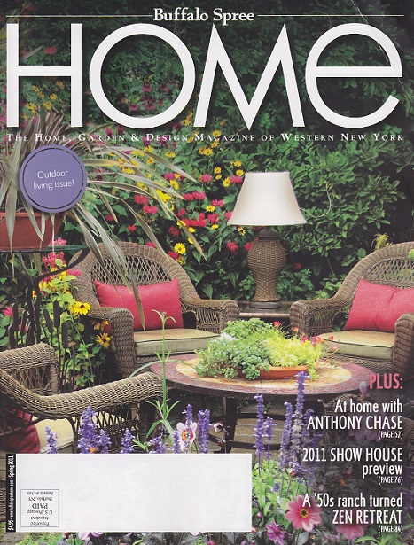 My photos in Buffalo Spree Home magazine