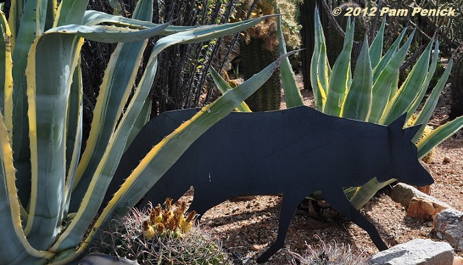 Artful desert garden of Keith and Helga Zwickl