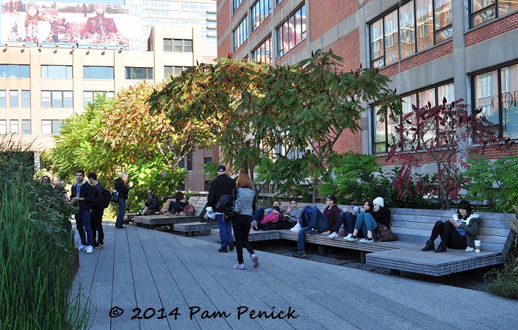The High Line park in NYC, a skyline promenade, part 2