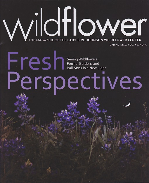Formal gardening with native plants in Wildflower magazine