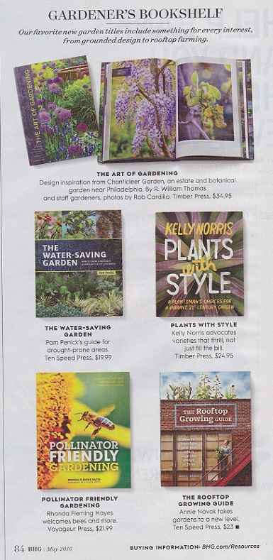 My book recommended by Better Homes and Gardens!