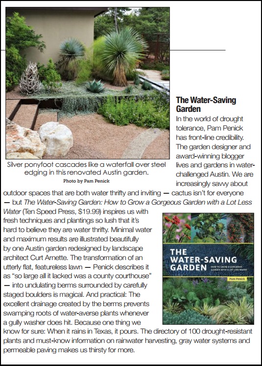 360 West Magazine reviews The Water-Saving Garden