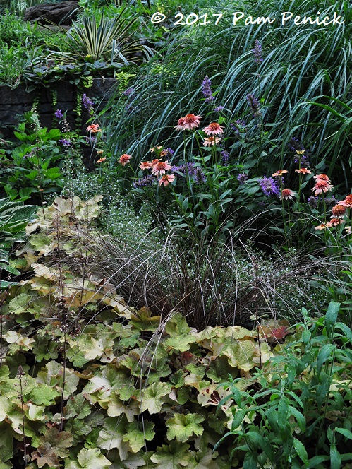 Color-blended garden retreat of designer Barbara Katz: Capital Region Garden Bloggers Fling