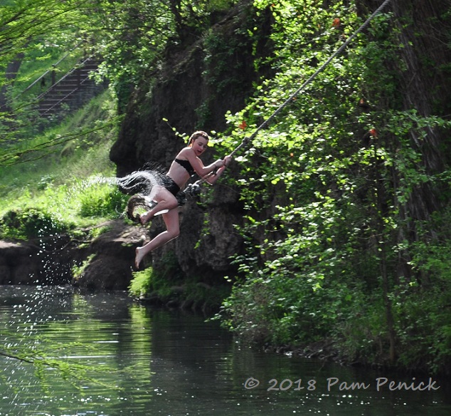 Spring-fed waterfalls and swimming holes at Krause Springs