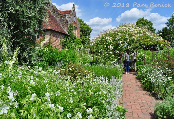 Sissinghurst Castle Garden, part 2: White Garden, meadow, and tower views