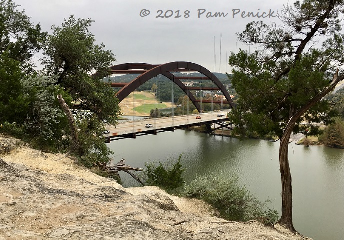 Pennybacker Bridge overlook above Lake Austin