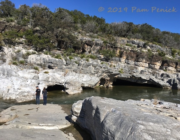 Winter hike at Pedernales Falls