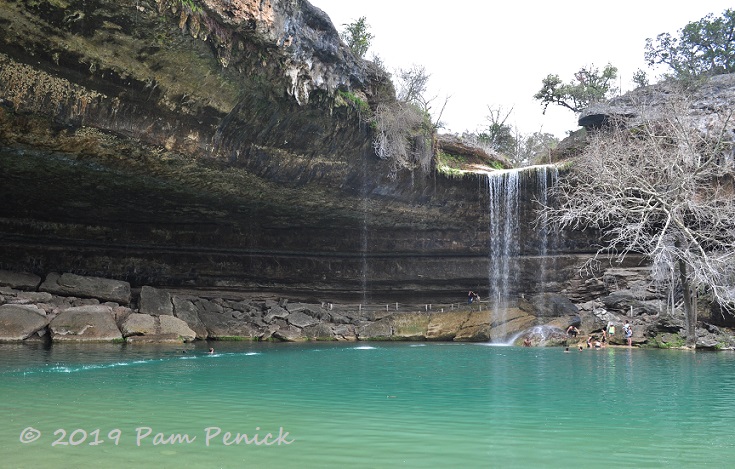 Hamilton Pool swimming hole, a Hill Country blue lagoon