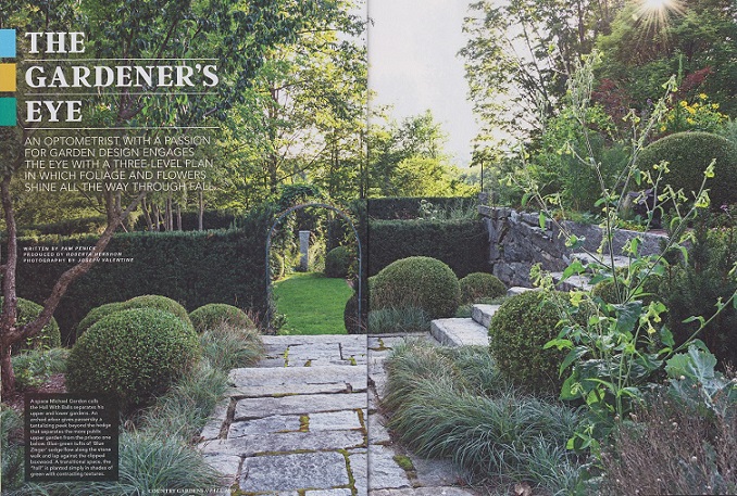Gardening with eyes and heart: Look for my articles in fall issue of Country Gardens