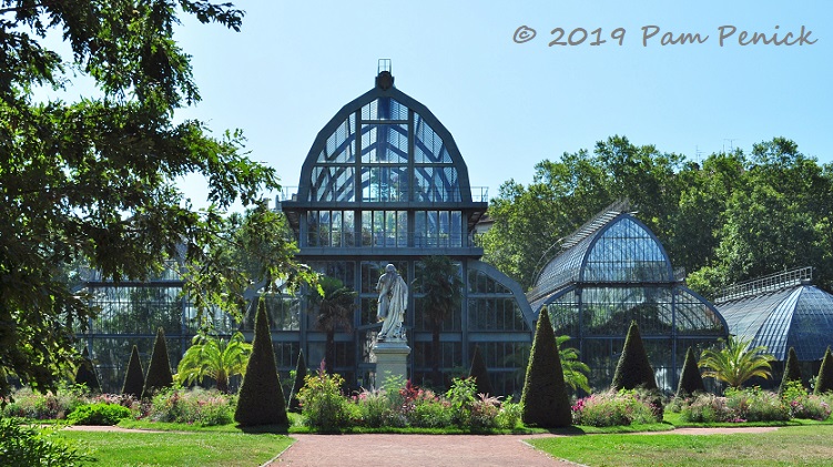 Lyon botanical garden and architecture