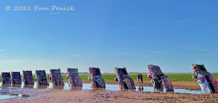 Wheels up! Cadillac Ranch is art for the open road