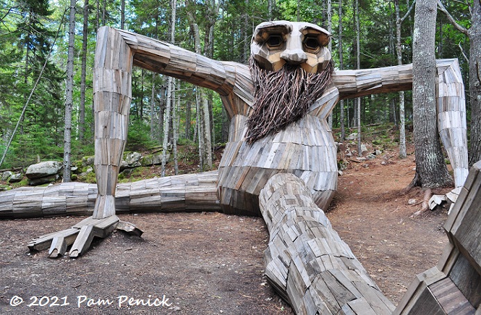 Trolls, grasses, and a storybook children's garden at Coastal Maine Botanical Gardens