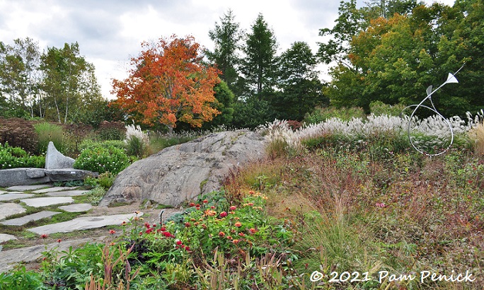 Trolls, grasses, and a storybook children's garden at Coastal Maine  Botanical Gardens - Digging