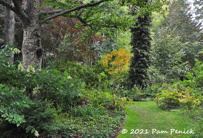 LongHouse Reserve ramble, part 2: Woodland garden, Yoko Ono sculpture, and Red Garden