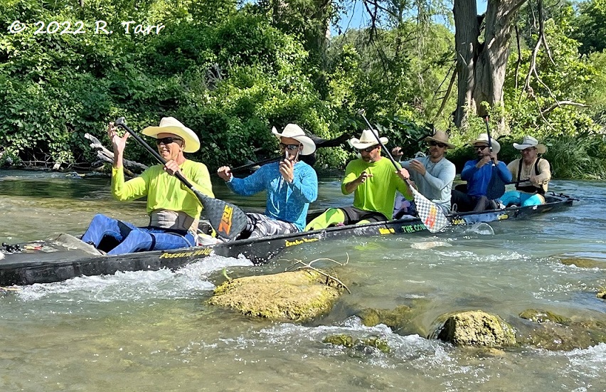 Texas Water Safari race on the San Marcos River