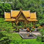 Thai sala and tropicalesque garden at Olbrich Botanical Gardens
