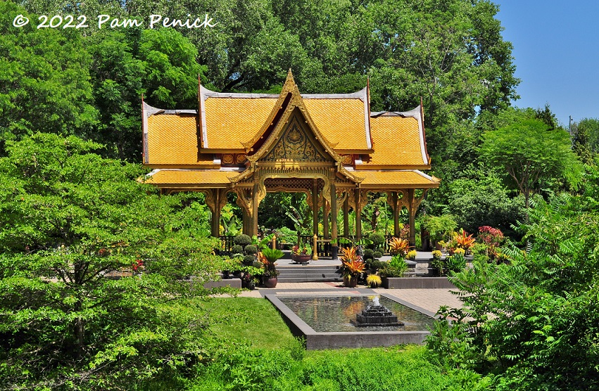 Thai sala and tropicalesque garden at Olbrich Botanical Gardens