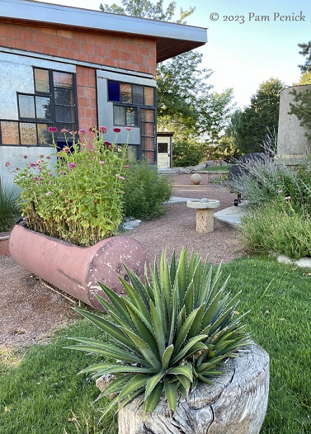 Robert Bellamy's upcycled Marfa garden