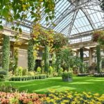Magical children's garden and plant displays at Longwood's conservatory