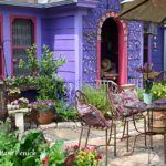 Lucinda's purple-heart home and garden